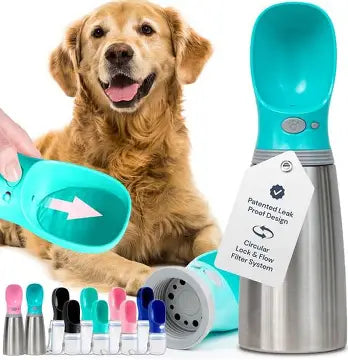 Borraccia Portatile per Cani — Portable Dog Water Bottle