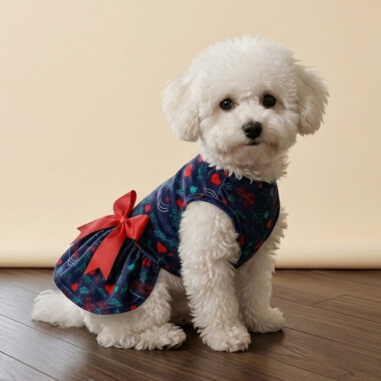 Vestitino in Velluto per Cani