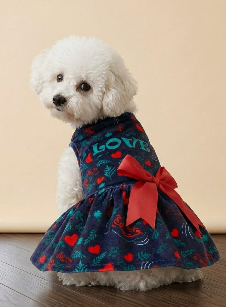Vestitino in Velluto per Cani