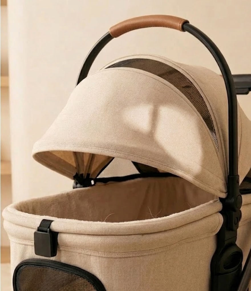 Passeggino Luxury per Cani